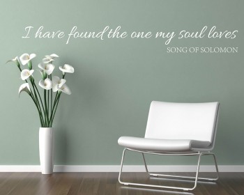 I Have Found Quotes Wall Decal Love Vinyl Art Stickers
